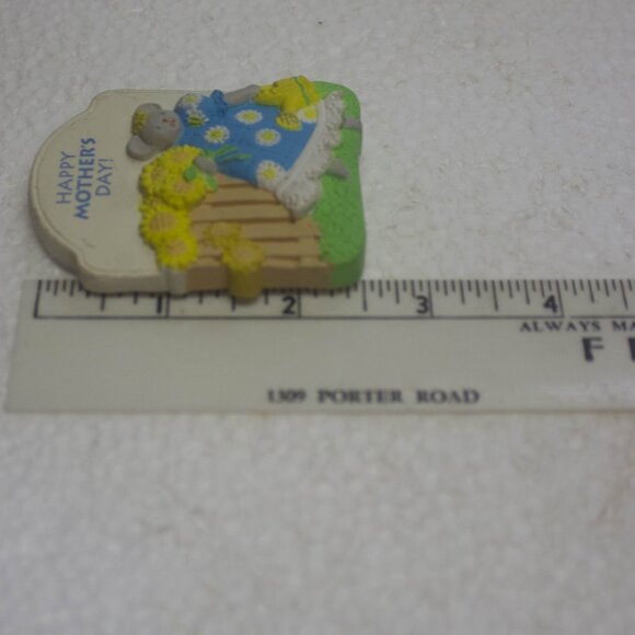 Happy Mother's Day!  Refrigerator Magnet Mouse and Sunflowers - Picture 3 of 4